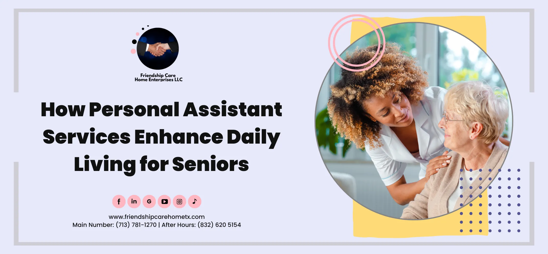 How Personal Assistant Services Enhance Daily Living for Seniors