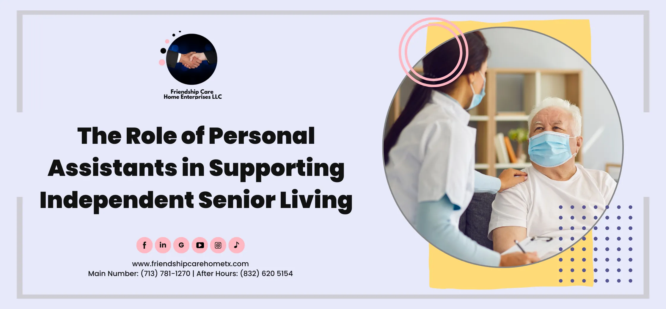 The Role of Personal Assistants in Supporting Independent Senior Living